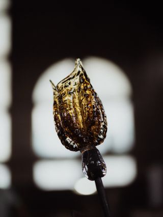 The Lyngblomst vase from the ** 611 Collection captured in the making. #annavonlipa #everydaybeauty